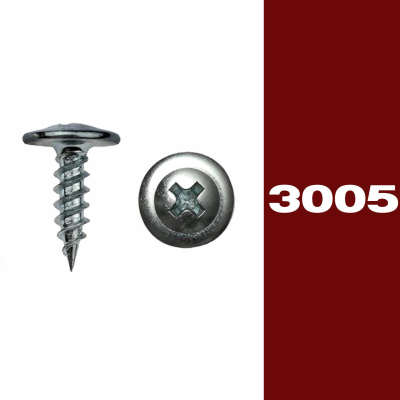 Саморез RAL (3005) Винно-красный 4,2х19  ПШО